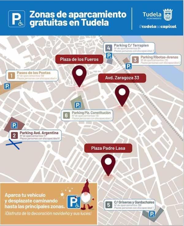 Casa Zurradores Tudela Bagian luar foto